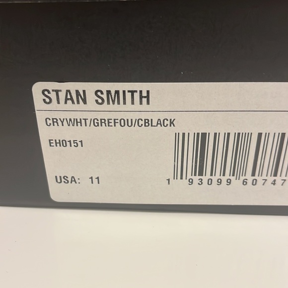 Adidas originals Stan Smith snakeskin shoes sneakers EH0151 new mens size 11 - Picture 15 of 15